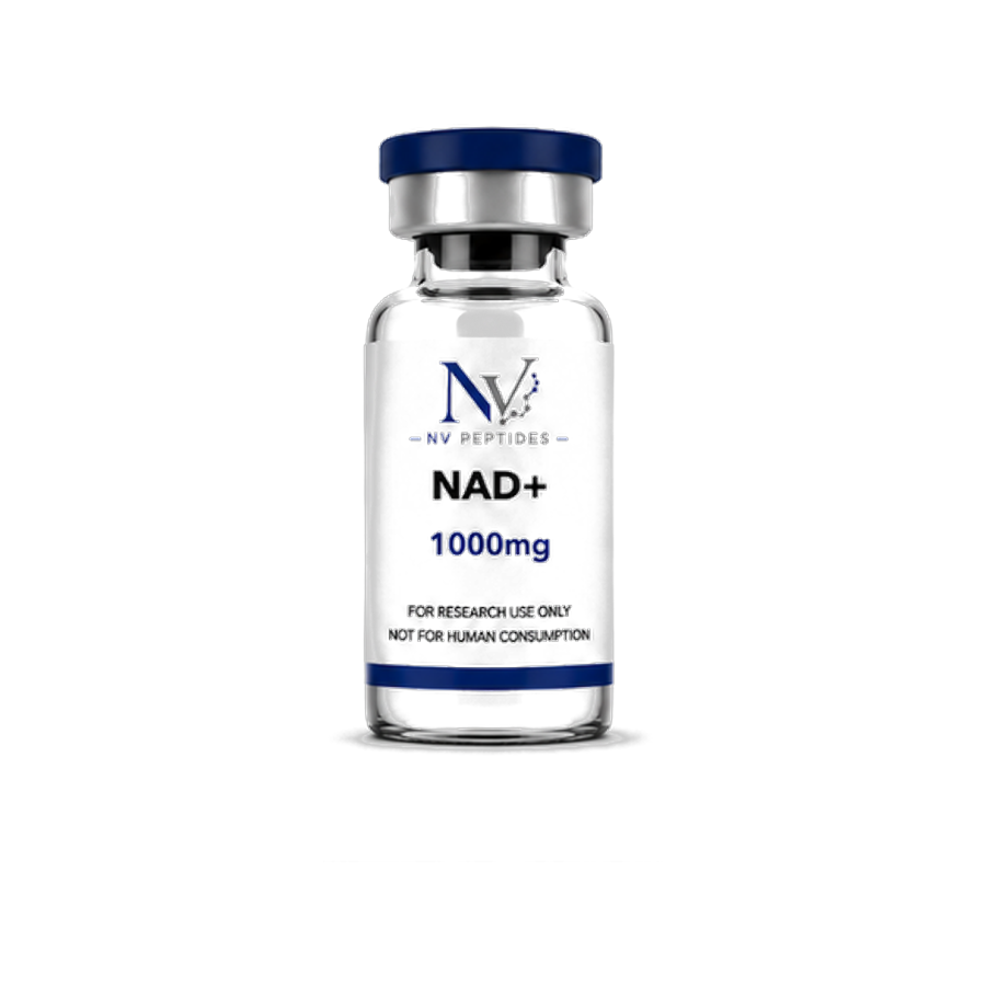 NAD+ 1000 mg vial research vial from NV Peptides